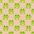 Cute Cartoon Frogs on Sand Brown Wallpaper Image