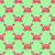 Cute Red Crabs on Green Image