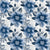 Boho Flowers Fabric Pattern, Boho Flowers Image