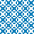 Pattern Of Circles, Pattern Of Squares, Dotted Pattern, Blue and White Image