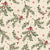 Mistletoe - Natural Christmas fabric Image