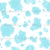 Cow tie dye blue and white pattern Image