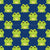 Cute Cartoon Frogs on Navy Blue Image