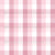 Gingham is Great | Monochrome Soft Rose Pink Gingham Check Image