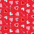 Kitschy Valentine's Day Hearts and Arrows Image