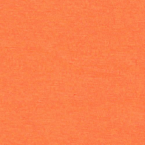 Solid Bright Orange 4 Way Stretch 10 oz Cotton Lycra Jersey Knit Fabric Fabric, Raspberry Creek Fabrics, watermarked, restored