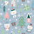 Dashing Through the Snow Sledding Snowmen Image