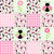Love Bug Pink Ladybug Patchwork Image
