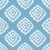 Boho Tie Dye Diamonds in Cornflower Blue Image
