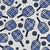 Plaid Pickleball Paddles and Balls Blue and Grey Image
