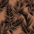 Palm leaves by MirabellePrint / Black on terra Image