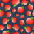 Crisp Red Apples on Navy Image