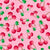 Sweet Red Cherries on Pink Image