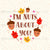 I'm Nuts About You! Kawaii Face Acorns and Autumn Leaves Panel Image