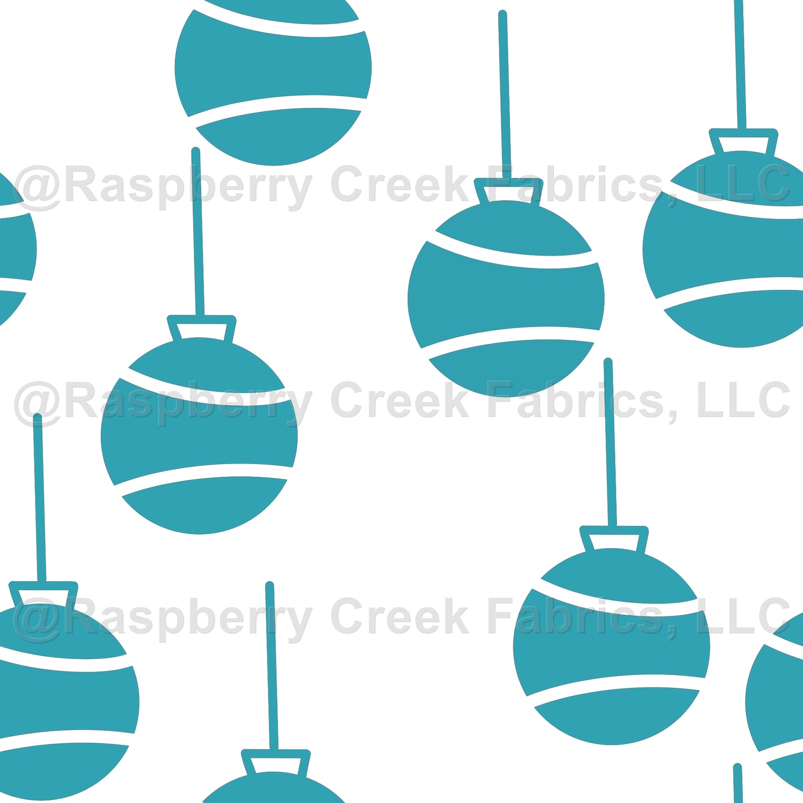 Blue Holiday Balls
