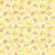 Pretty Pink and Yellow flowers on a soft yellow background, Bees Knees Collection Image