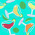 margaritas, limes, party, drinks, alcohol, adult, pink, fun, glassware, Mexico, vacation, women, turquoise, happy hour Image