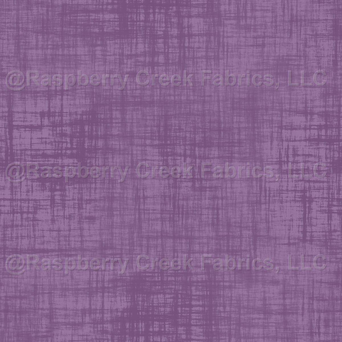 Faux Linen Texture PRINTED Solid Purple Fabric, Raspberry Creek Fabrics, watermarked