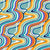 70s Groove - Aqua, psychedelic twisted waves Image