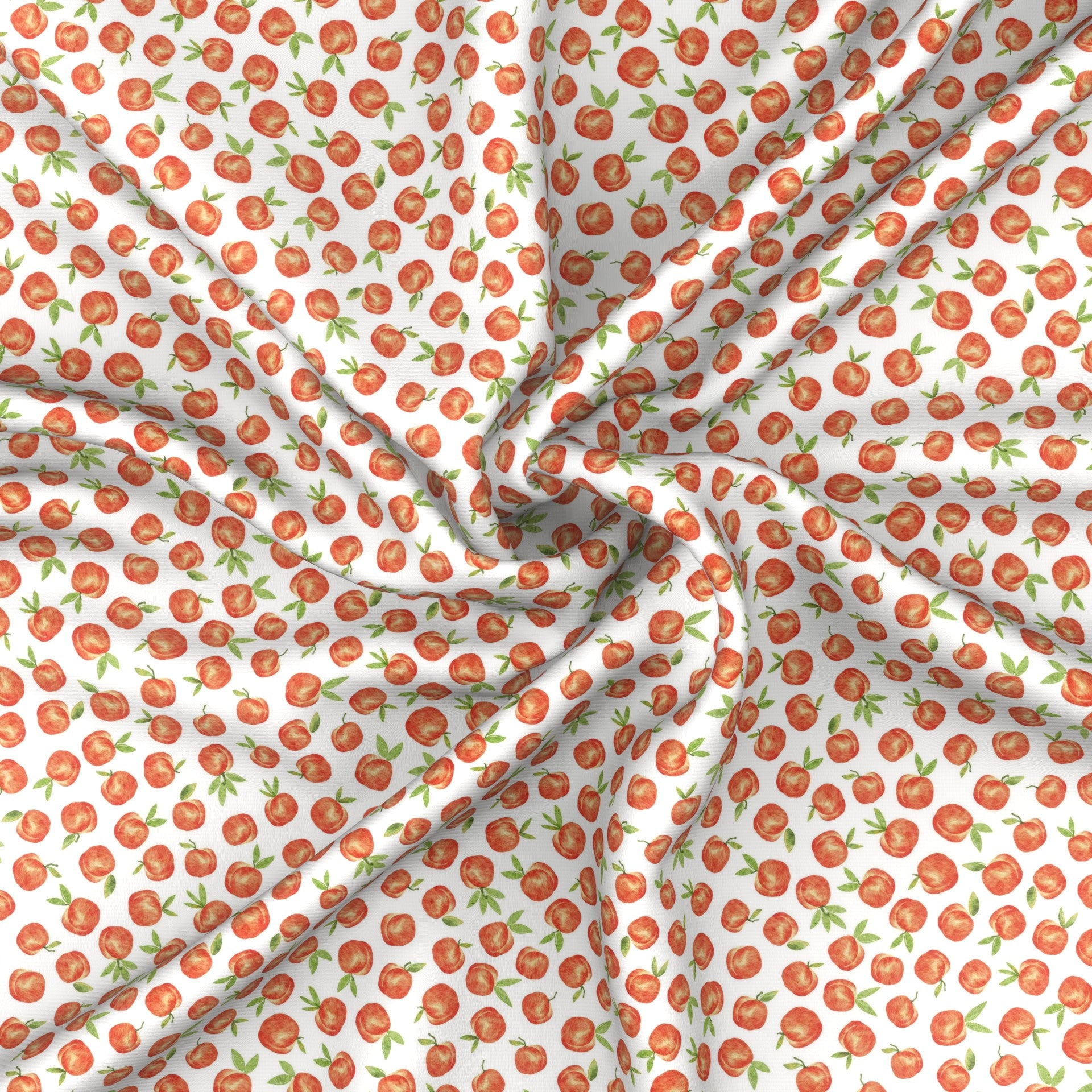 Watercolor Peaches Fabric, Raspberry Creek Fabrics