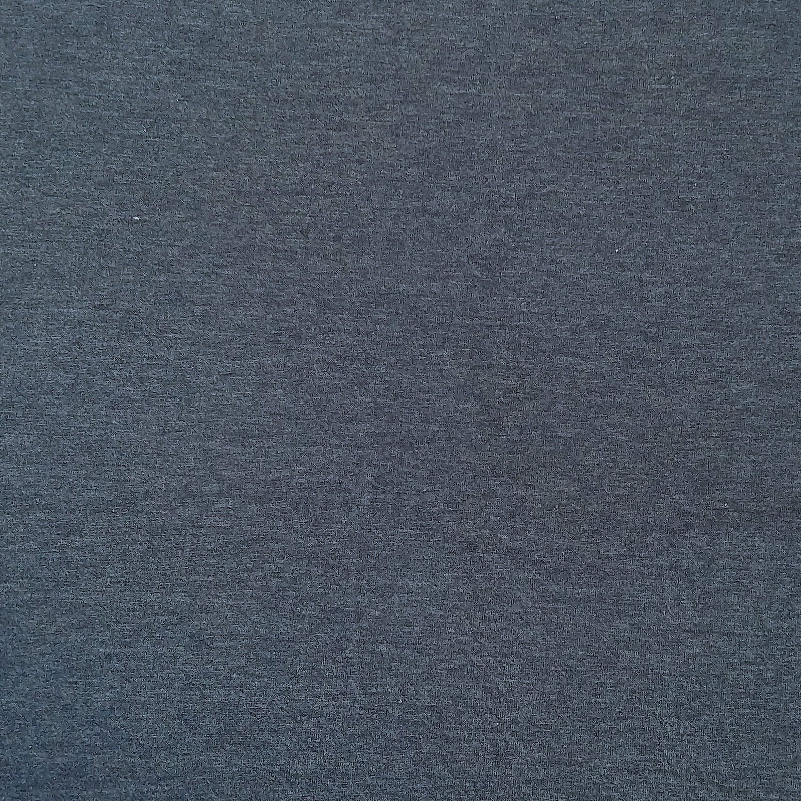 Solid Heathered Dark Denim 4 Way Stretch 10 oz Cotton Lycra Jersey Knit Fabric Fabric, Raspberry Creek Fabrics, watermarked, restored