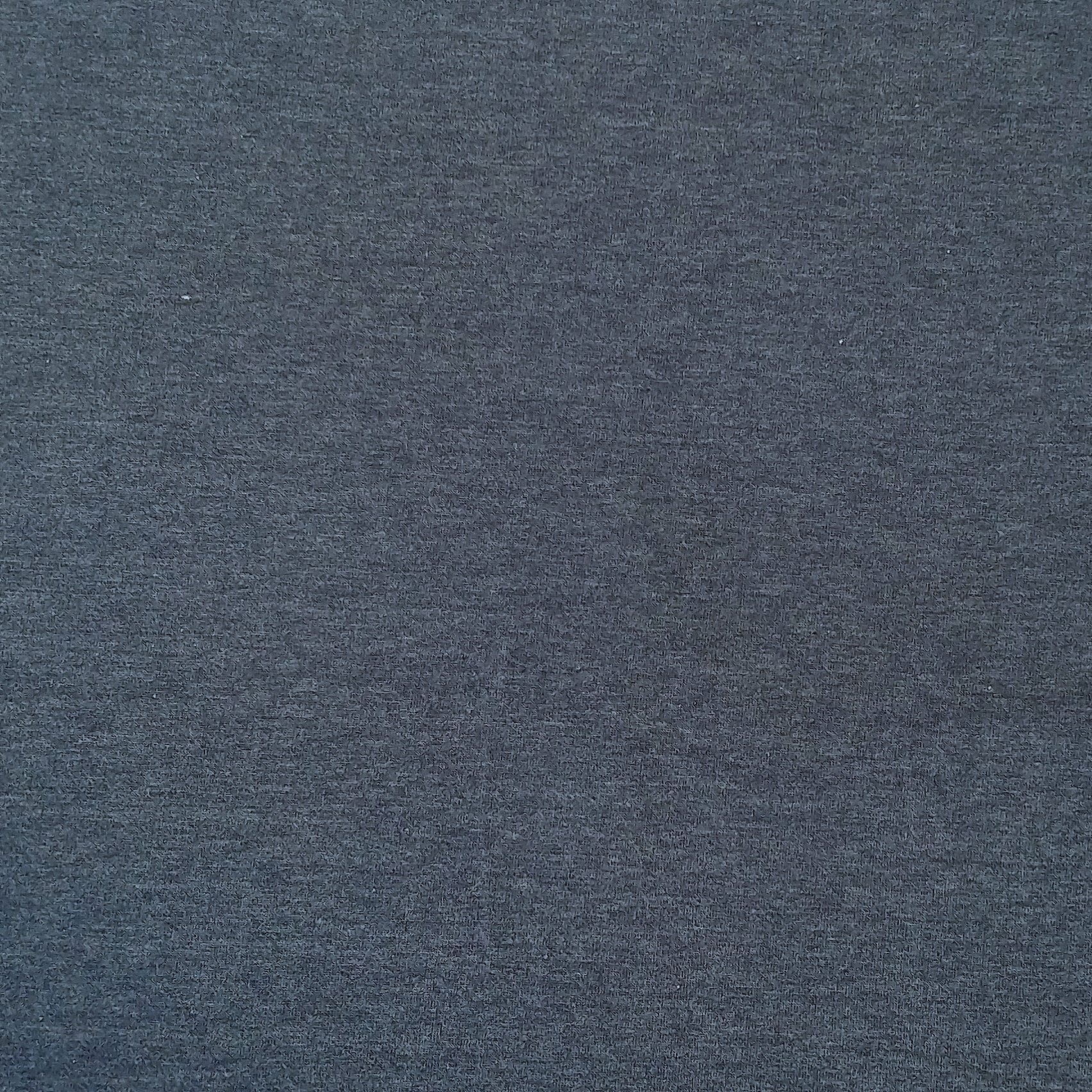 Solid Heathered Dark Denim Way Stretch 10 oz Cotton Lycra Jersey