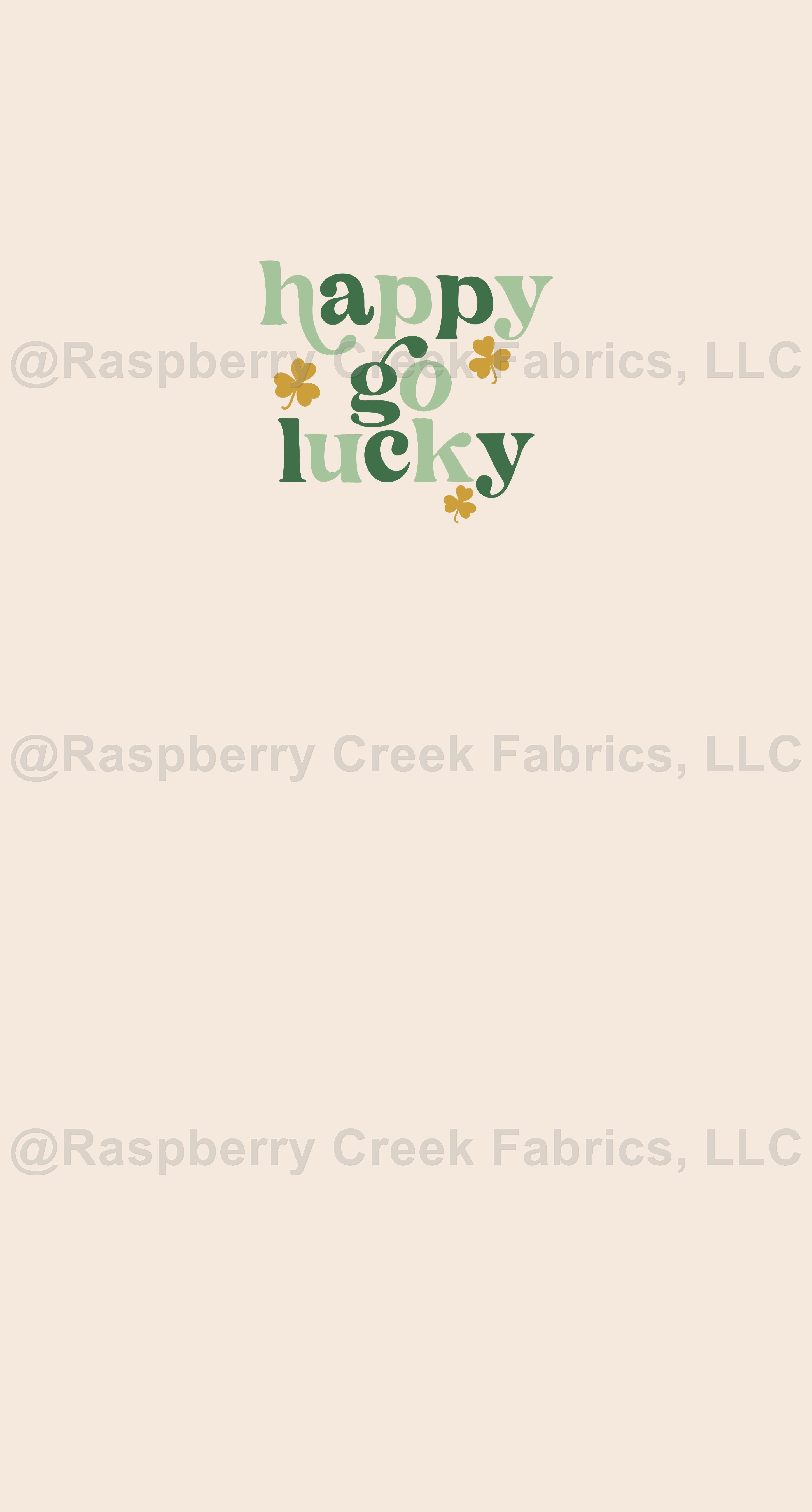 Happy Go Lucky Panel | Chasing Rainbows Fabric, Raspberry Creek Fabrics, watermarked
