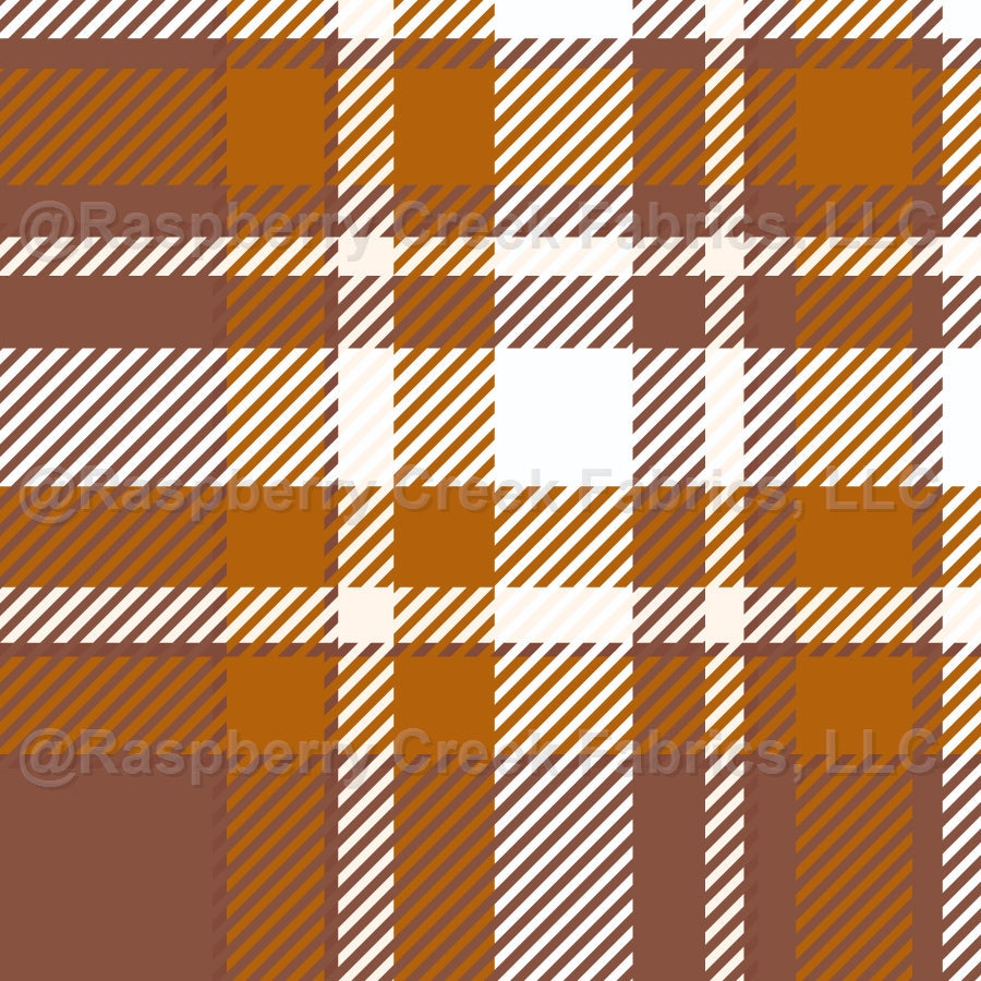 Brown Neutral Plaid Check