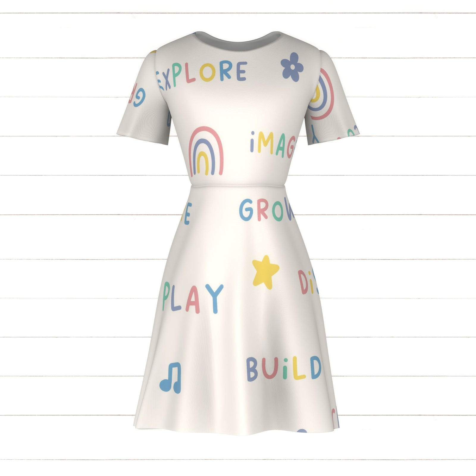 Back to School Fabric, Raspberry Creek Fabrics, watermarked