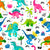 Colorful Dinosaur World Image