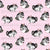 Chinchillas on Pink Burlap by Brittanylane Image