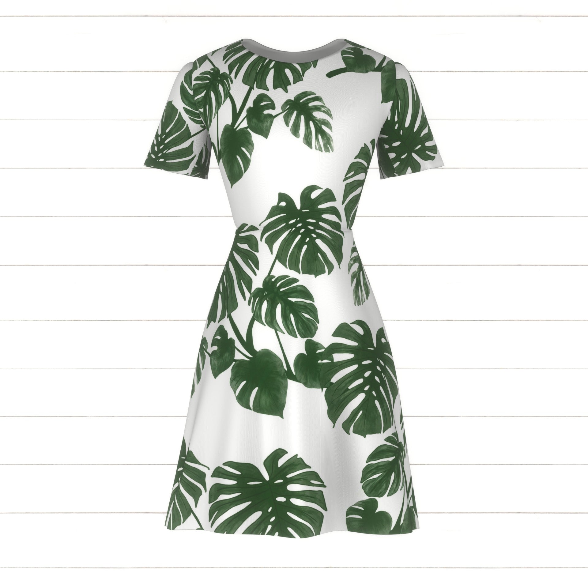 monstera deliciosa fabric Monstera deliciosa green by MartaRoseArt Fabric, Raspberry Creek Fabrics