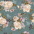 Bridal Bouquet in Teal - Vintage Embrace Collection - Watercolor Floral Wallpaper Image