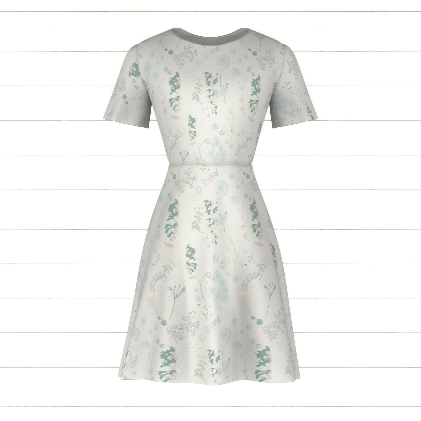 Wildflowers in mint