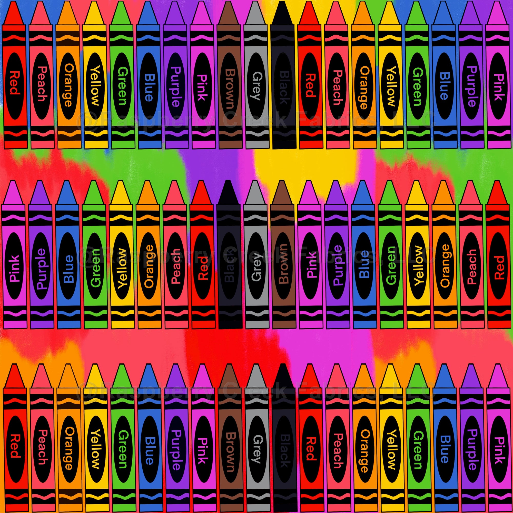 Back to School ( Colloection) Fabric, Raspberry Creek Fabrics, watermarked