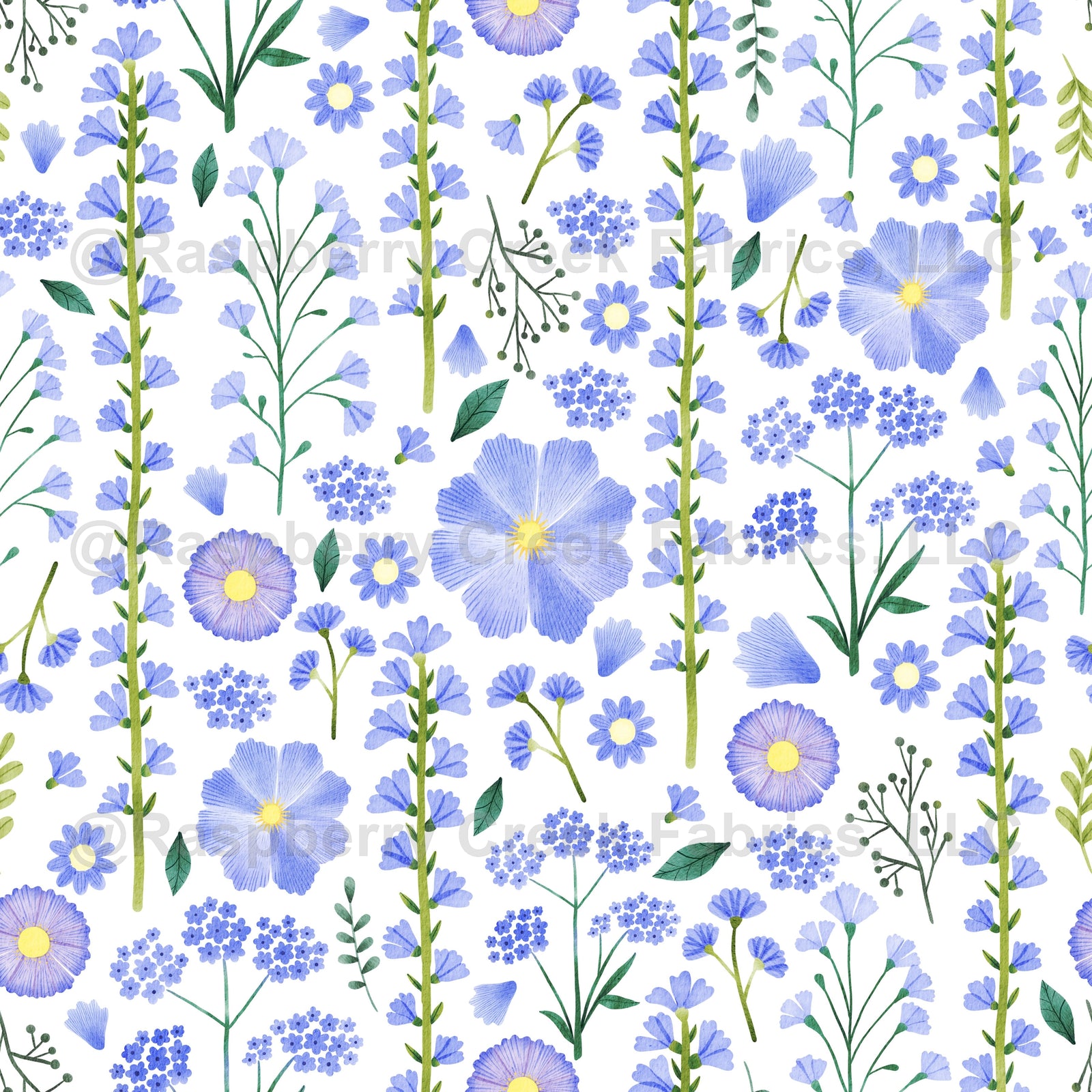 Blue Wildflowers