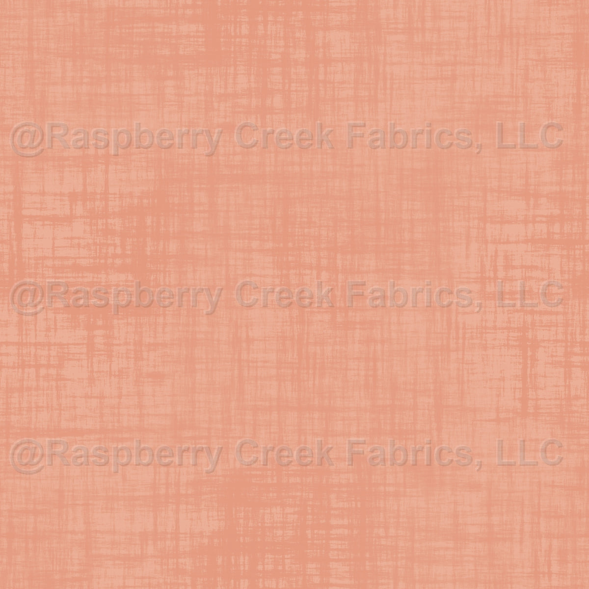 Faux Linen Texture PRINTED Solid Peach Fabric, Raspberry Creek Fabrics, watermarked