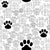 Black and white animal paw Image