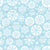 Magical snowflakes // blue background white snowflakes Image