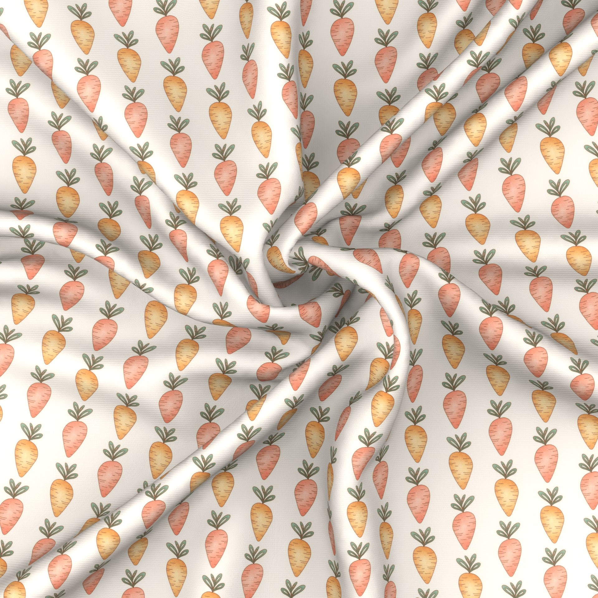Cottontail Carrots Fabric, Raspberry Creek Fabrics