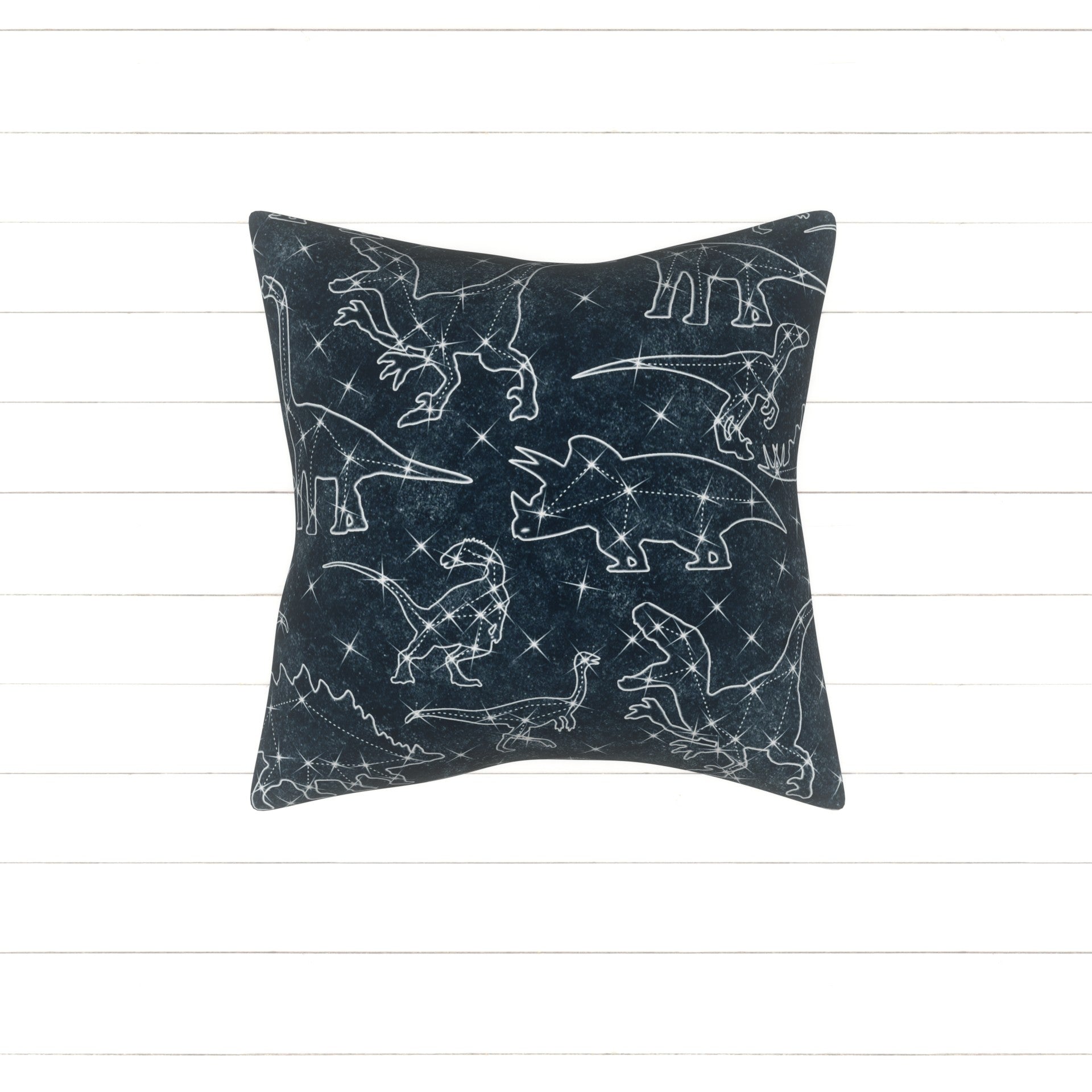Dinosaur constellations on midnight blue Fabric, Raspberry Creek Fabrics