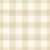 Sand Beige Gingham Check - smaller scale - Little Birdies - neutral traditional cottagecore plaid Image