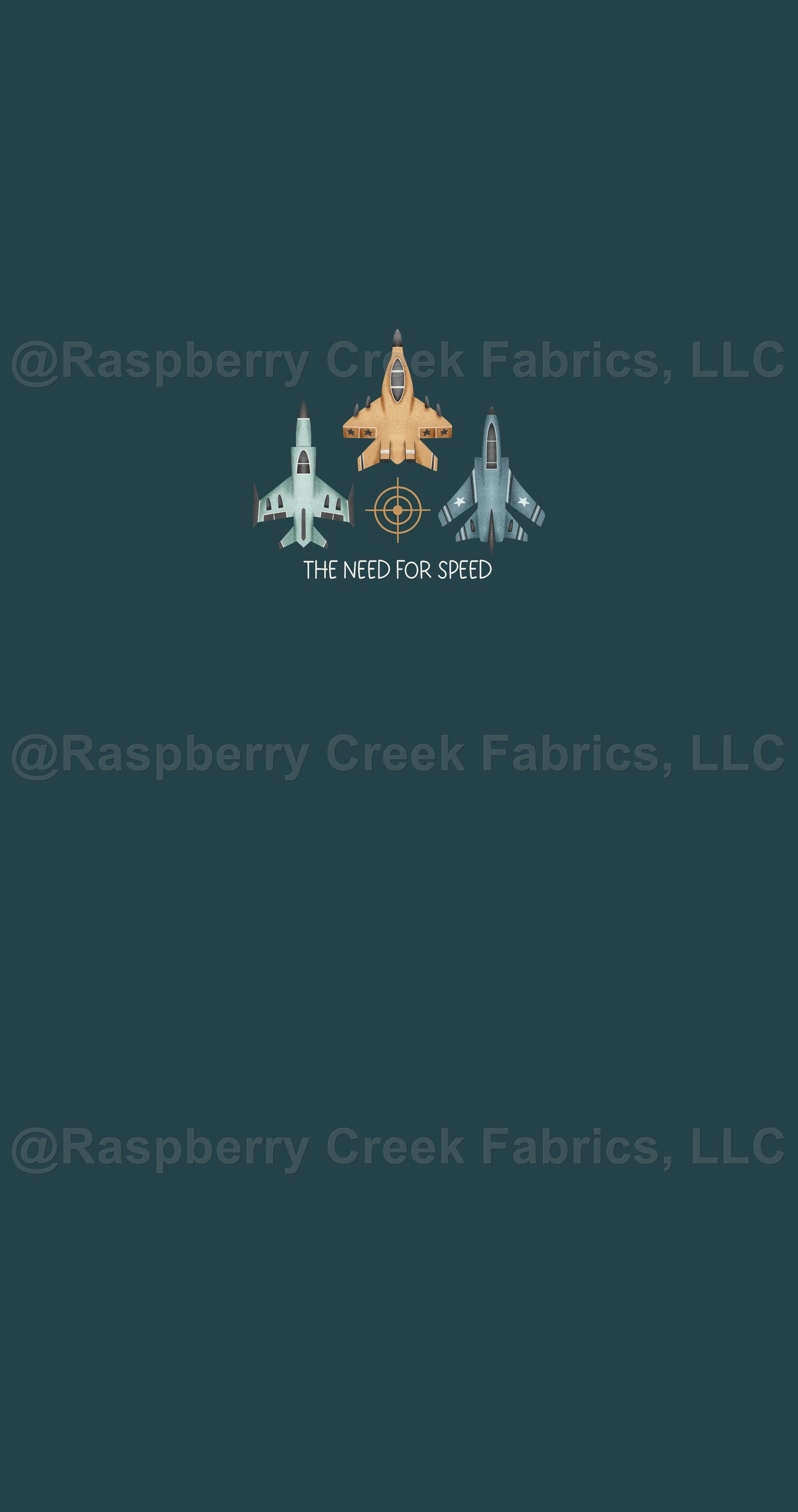 Wingman Panel- Need for Speed Fabric, Raspberry Creek Fabrics, watermarked