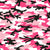 Camouflage by MirabellePrint / Pink Black White Image