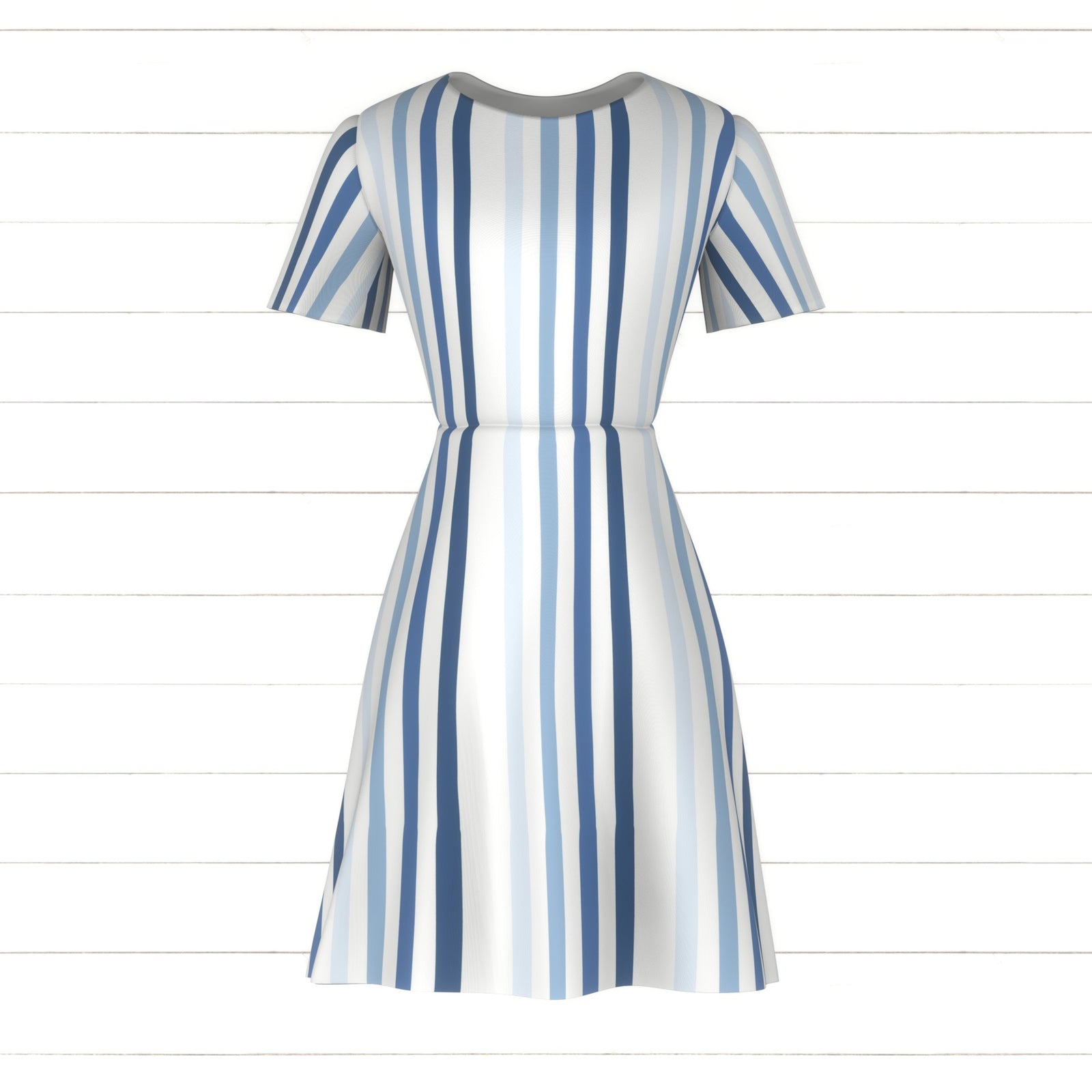 Ombre Stripes, blue