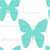 Mini Butterflies - Seafoam Green Image