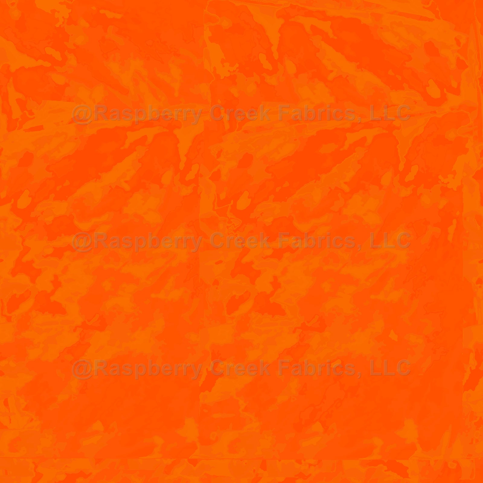 Ultra-Bright Watercolor Solid in Orange – Bright Side of Things Collection by Patternmint Fabric, Raspberry Creek Fabrics, watermarked