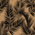 Palm leaves by MirabellePrint / Black on mustard Image