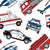 Emergency Cars by MirabellePrint / White background / Tossed Image