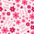 Little Miss Valentine Hearts and Flowers Image